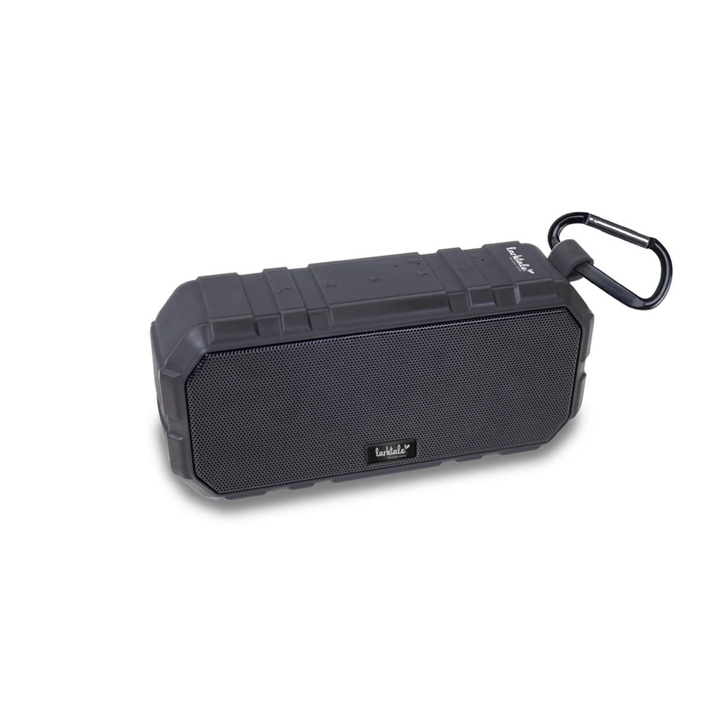 Black Portable Bluetooth Speaker by Larktale